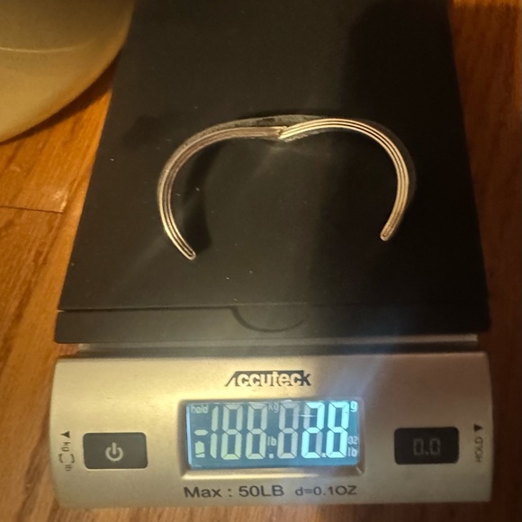 David Yurman Read Broken 28 grams SSilver Cuff Bracelet - Picture 3 of 12